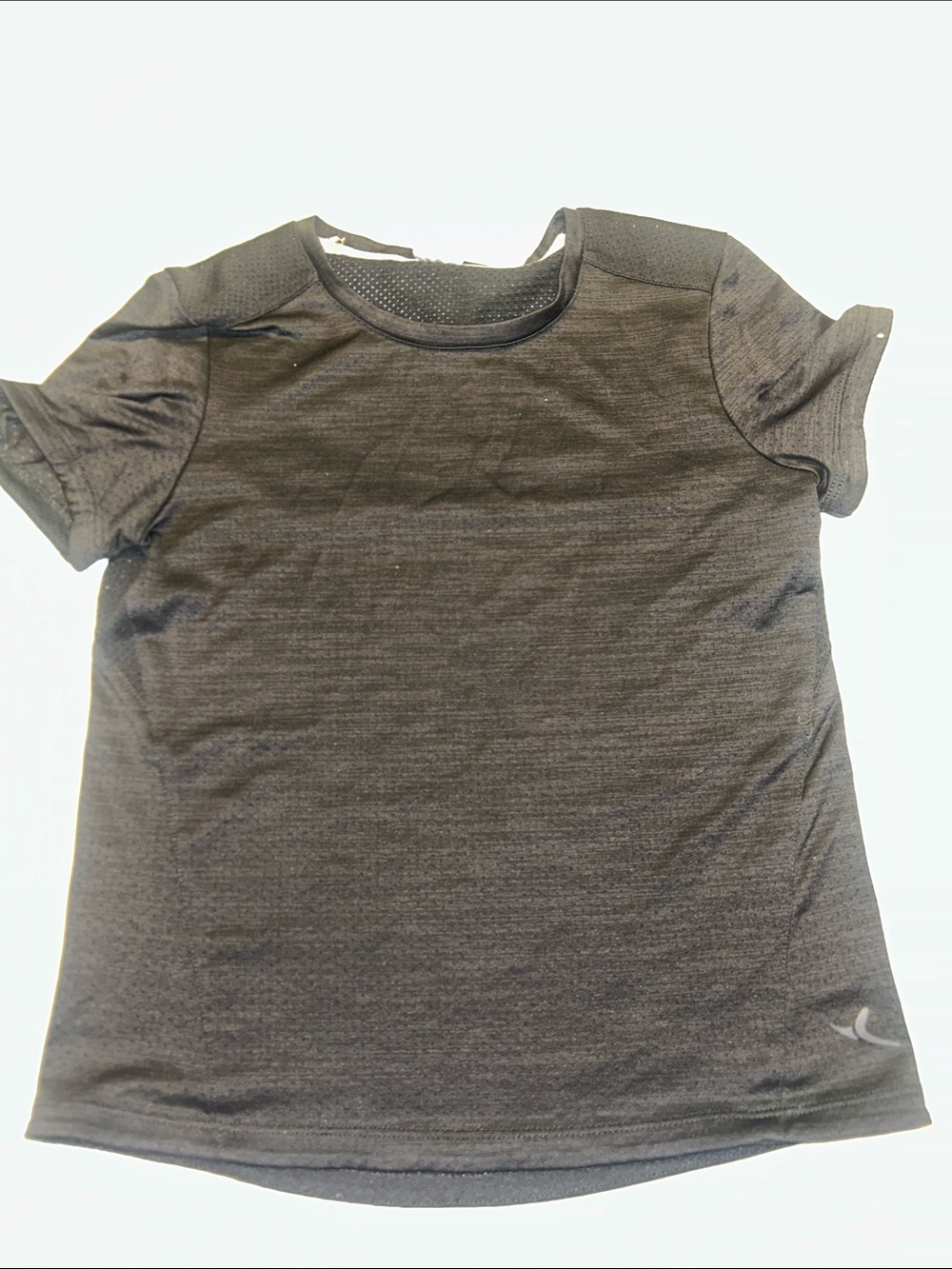 Athletic Heather black basic Short Sleeve Tee